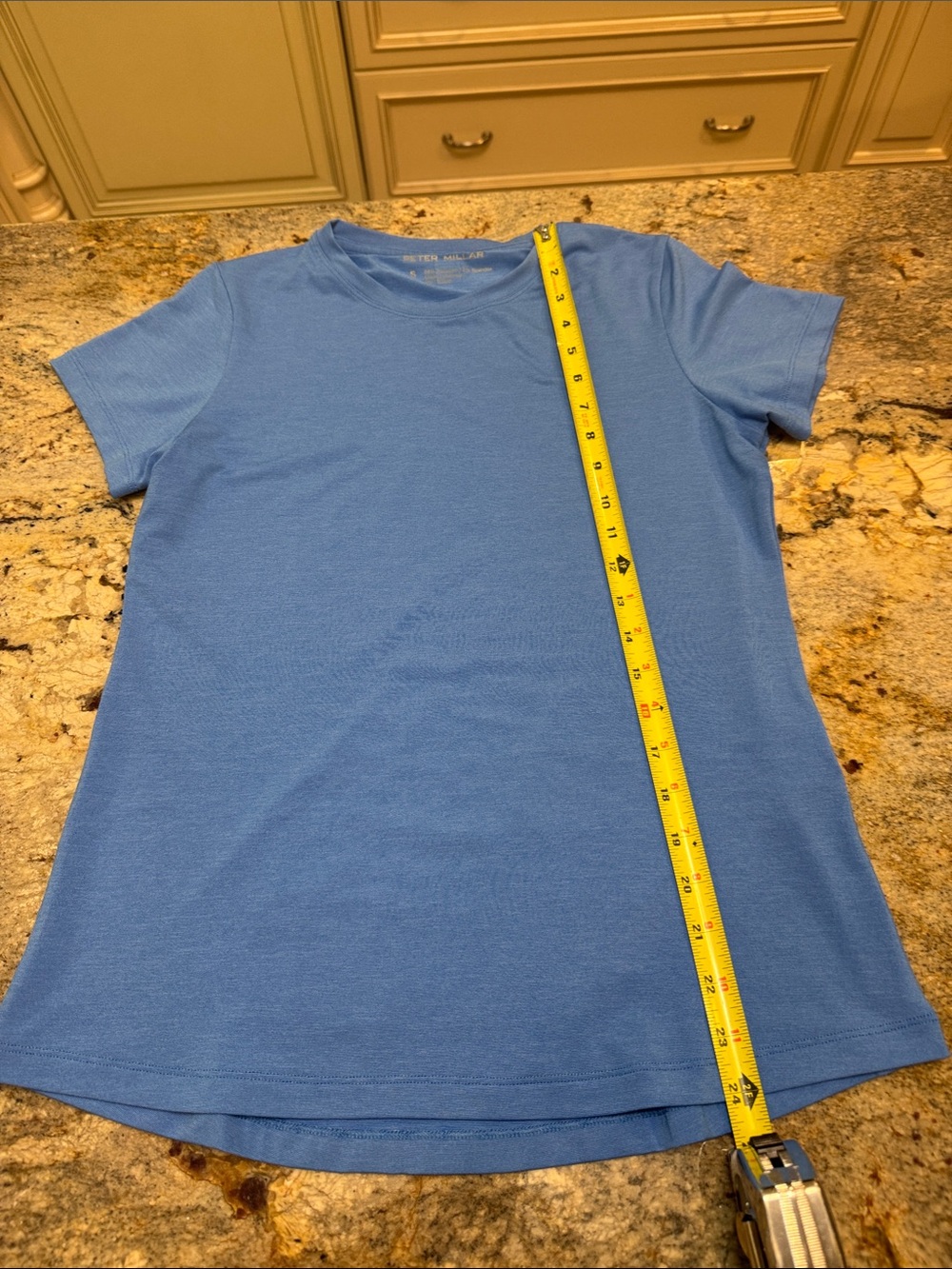 Peter Millar Ladies Short-Sleeve Tee - Lightweight Everyday Top. Great for golf.